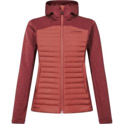 Kurtka hybrydowa damska Berghaus Nula Hybrid Jacket. Czerwone kurtki Berghaus, s, bez wzorów, z materiału, bez kaptura. Za 555.49 zł.