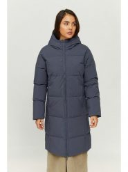 MAZINE Płaszcz pikowany "Burwood" w kolorze niebieskim rozmiar: XL. Niebieskie płaszcze MAZINE, xl, bez wzorów, bez kaptura. Za 299.37 zł.