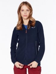 Salewa Bluza techniczna Paganella 27925 Granatowy Regular Fit. Niebieskie bluzy bez kaptura Salewa, bez wzorów, z syntetyku, bez kaptura. Za 259.99 zł.