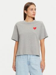 Vero Moda T-Shirt Thilde 10329163 Szary Regular Fit. Szare t-shirty Vero Moda, m, bez wzorów, z syntetyku, bez kołnierzyka, bez ramiączek. Za 49.99 zł.
