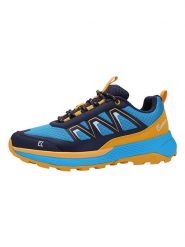 Kastinger Buty turystyczne "LH-X" w kolorze granatowo-niebiesko-żółtym rozmiar: 42. Niebieskie trekkingi Kastinger, bez wzorów, bez zapięcia, outdoorowe. Za 184.95 zł.