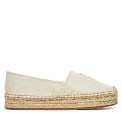Espadryle BOSS. Brązowe espadryle Boss, bez wzorów, bez obcasa. Za 639.99 zł.