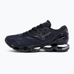 Buty Mizuno Wave Prophecy LS. Niebieskie buty treningowe Mizuno, bez wzorów, z syntetyku, bez zapięcia, trekkingowe, mizuno wave. Za 739.99 zł.