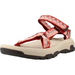 Sandały TEVA W HURRICANE XLT8 Rose. Czerwone sandały Teva, bez wzorów, z tkaniny, bez obcasa, bez zapięcia. Za 351.99 zł.