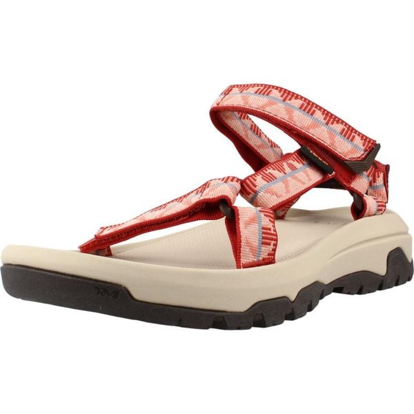 Sandały TEVA W HURRICANE XLT8 Rose. Czerwone sandały Teva, bez wzorów, z tkaniny, bez obcasa, bez zapięcia. Za 351.99 zł.