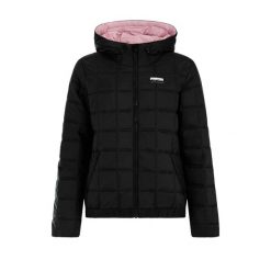 Damska kurtka puchowa Protest Leya. Czarne kurtki Protest, bez wzorów, z puchu, bez kaptura. Za 548.50 zł.