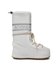Bogner Śniegowce Les Arcs 1 D 32347404 Biały. Białe śniegowce Bogner, bez wzorów, ze skóry, bez zapięcia. Za 2,739.00 zł.