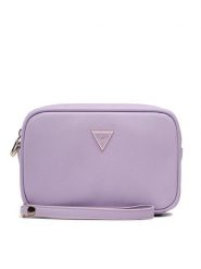 Guess Kosmetyczka Not Coordinated Accessories PW1560 P3245 Fioletowy. Fioletowe torebki klasyczne Guess, z aplikacjami, ze skóry, bez dodatków. Za 219.99 zł.