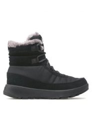 Columbia Śniegowce Slopeside Peak BL2117 Czarny. Czarne śniegowce Columbia, bez wzorów, z materiału, bez zapięcia. Za 499.99 zł.