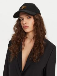 KARL LAGERFELD Czapka z daszkiem A1W33065 Czarny. Czarne czapki z daszkiem KARL LAGERFELD, bez wzorów, z materiału. Za 189.99 zł.