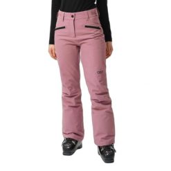 Spodnie snowboardowe damskie Colourwear Cork. Czerwone spodnie narciarskie Colourwear, bez wzorów, z materiału, narciarskie. Za 732.50 zł.