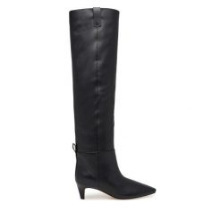 Kozaki MICHAEL Michael Kors. Czarne kozaki MICHAEL Michael Kors, bez wzorów, bez obcasa, na szpilce, bez zapięcia. Za 1,779.00 zł.