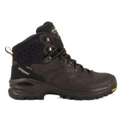 Buty trekkingowe damskie Grisport GriTex Vibram. Brązowe buty trekkingowe Grisport, bez wzorów, bez zapięcia. Za 469.70 zł.