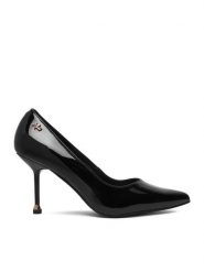 MEXX Szpilki EO-WS1312-01 Czarny. Czarne szpilki Mexx, bez wzorów, ze skóry, bez obcasa, na szpilce, bez zapięcia. Za 329.99 zł.