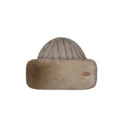 Czapka Barts Bandhat. Brązowe czapki zimowe Barts, bez wzorów, z wełny, sportowe. W wyprzedaży za 178.50 zł.