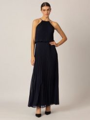 APART Sukienka w kolorze granatowym rozmiar: 40. Niebieskie sukienki Apart, bez wzorów, bez kołnierzyka, bez ramiączek, maxi. Za 383.45 zł.