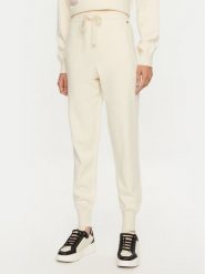 REPLAY Spodnie dresowe DK3302.000.G23372 Écru Regular Fit. Spodnie dresowe Replay, bez wzorów, z dresówki. Za 239.99 zł.