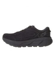 HOKA ONE ONE Buty "Clifton L Suede" w kolorze czarnym do biegania rozmiar: 43 1/3. Czarne buty do biegania Hoka One One, bez wzorów, bez zapięcia, do biegania. Za 379.52 zł.