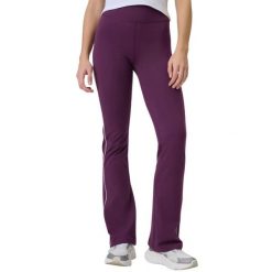 Legginsy damskie 4F CAS. Czerwone legginsy 4f, bez wzorów, z dzianiny. Za 99.99 zł.