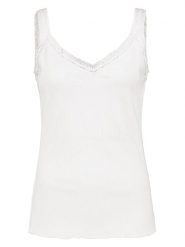 Fresh Made Top w kolorze białym rozmiar: XL. Białe topy Fresh Made, xl, bez wzorów, z koronki, bez kołnierzyka, bez ramiączek. Za 46.45 zł.