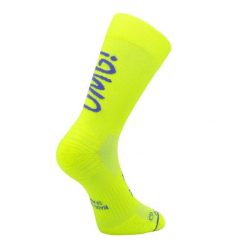 Skarpetki biegowe Sporcks OMG. Żółte skarpetki SPORCKS, bez wzorów, z nylonu. Za 155.00 zł.