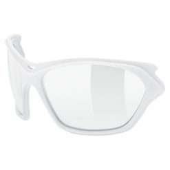 Wkładka korekcyjna Uvex Sportstyle 705/ 705v. Białe okulary przeciwsłoneczne UVEX, bez wzorów. W wyprzedaży za 54.99 zł.