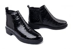 MACIEJKA P7219-01/00-7 czarny, botki damskie. Czarne botki Maciejka, bez wzorów, bez obcasa, na obcasie, bez zapięcia. Za 289.90 zł.