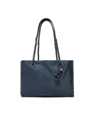 MICHAEL Michael Kors Torebka Georgia 30R5SIOT1C Granatowy. Niebieskie torebki klasyczne MICHAEL Michael Kors, bez wzorów, z materiału, bez dodatków. Za 739.99 zł.