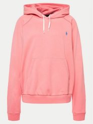 Polo Ralph Lauren Bluza 211935583002 Różowy Regular Fit. Czerwone bluzy Polo Ralph Lauren, xs, bez wzorów, z bawełny, bez ramiączek, bez kaptura. Za 489.99 zł.