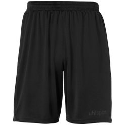 Szorty dla dzieci Uhlsport. Czarne szorty Uhlsport, bez wzorów, z materiału, sportowe. Za 139.00 zł.