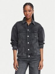 Tommy Jeans Kurtka jeansowa Archive Trucker DW0DW23574 Szary ciemny Regular Fit. Szare kurtki Tommy Jeans, l, bez wzorów, z jeansu, bez kaptura. Za 749.99 zł.