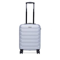 Walizka kabinowa GINO ROSSI. Szare walizki Gino Rossi. Za 259.99 zł.