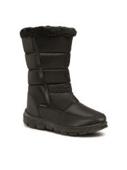 Kimberfeel Śniegowce Cleya Czarny. Czarne śniegowce Kimberfeel, bez wzorów, z materiału, bez zapięcia. Za 209.99 zł.