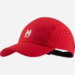 Czapka z daszkiem Millet Chamonix 5 Panel Cap Czerwony Active Fit. Czerwone czapki z daszkiem Millet, bez wzorów, z tkaniny. Za 159.00 zł.
