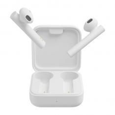 Słuchawki bezprzewodowe Xiaomi Mi True Wireless Earphones 2 Basic TWSEJ08WM. Białe słuchawki do biegania XIAOMI. W wyprzedaży za 215.25 zł.