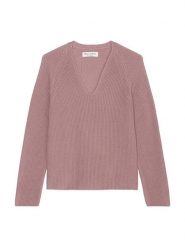 Marc O´Polo Sweter w kolorze jasnoróżowym rozmiar: XL. Różowe swetry xl, bez wzorów, z bawełny, bez ramiączek. Za 286.16 zł.