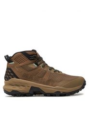 Mammut Trekkingi Sertig II Mid GTX GORE-TEX 3030-04840-7493 Brązowy. Brązowe buty trekkingowe Mammut, z gore-texu, bez zapięcia. Za 899.99 zł.