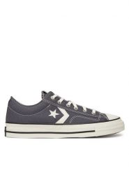 Converse Trampki Star Player 76 A11509C Czarny. Czarne trampki Converse, bez wzorów, z materiału, retro, bez zapięcia. Za 249.99 zł.