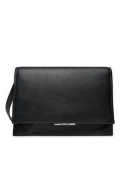Calvin Klein Torebka Ck Linear Shoulder Bag K60K612158 Czarny. Czarne torebki klasyczne Calvin Klein, bez wzorów, ze skóry, bez dodatków. Za 359.99 zł.