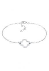 Elli Damski talizman koniczynowy Cut-Out w 925 Sterling Silver Bransoletki 1 ct. Szare bransoletki Elli, srebrne. Za 208.99 zł.