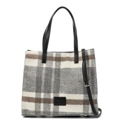 Beżowa Torebka Big Star Shopperka Damska. Brązowe torebki klasyczne Big Star Accessories, bez wzorów, ze skóry ekologicznej, eleganckie, na ramię, bez dodatków. Za 206.99 zł.