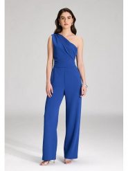 SWING Kombinezon w kolorze niebieskim rozmiar: 36. Niebieskie kombinezony Swing, bez wzorów, bez kołnierzyka, bez ramiączek. Za 214.95 zł.