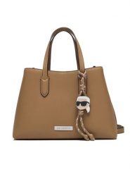 KARL LAGERFELD Torebka B1W30003 Brązowy. Brązowe torebki klasyczne KARL LAGERFELD, bez wzorów, ze skóry, bez dodatków. Za 779.99 zł.