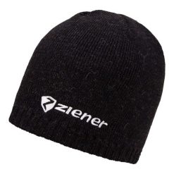 Czapka zimowa Ziener Iruno Hat - black. Czarne czapki zimowe Ziener, bez wzorów, sportowe. Za 98.99 zł.