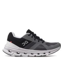 Buty do biegania On. Szare buty do biegania On, bez wzorów, bez zapięcia, do biegania. Za 489.99 zł.