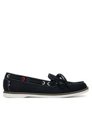 Beverly Hills Polo Club Mokasyny WI16-SKIPER-01 Czarny. Czarne mokasyny Beverly Hills Polo Club, bez wzorów, z nubiku. Za 299.99 zł.