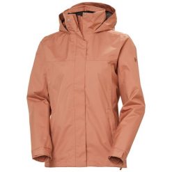 Kurtka impermeabilna damska Helly Hansen Aden. Brązowe kurtki Helly Hansen, bez wzorów, eleganckie, bez kaptura. Za 573.00 zł.