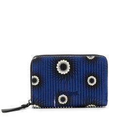 Duży Portfel Damski Desigual. Niebieskie portfele Desigual, bez wzorów. Za 149.99 zł.