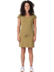 Hannah Sukienka "Catia II" w kolorze khaki rozmiar: 42. Brązowe sukienki Hannah, na co dzień, bez wzorów, bez kołnierzyka, bez ramiączek, mini, proste. Za 110.04 zł.