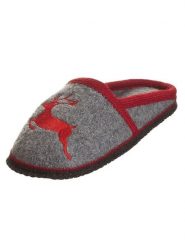 Kitz-pichler Kapcie "Virgen" w kolorze szaro-czerwonym rozmiar: 38. Czerwone kapcie kitz-pichler, bez wzorów, z materiału. Za 100.99 zł.